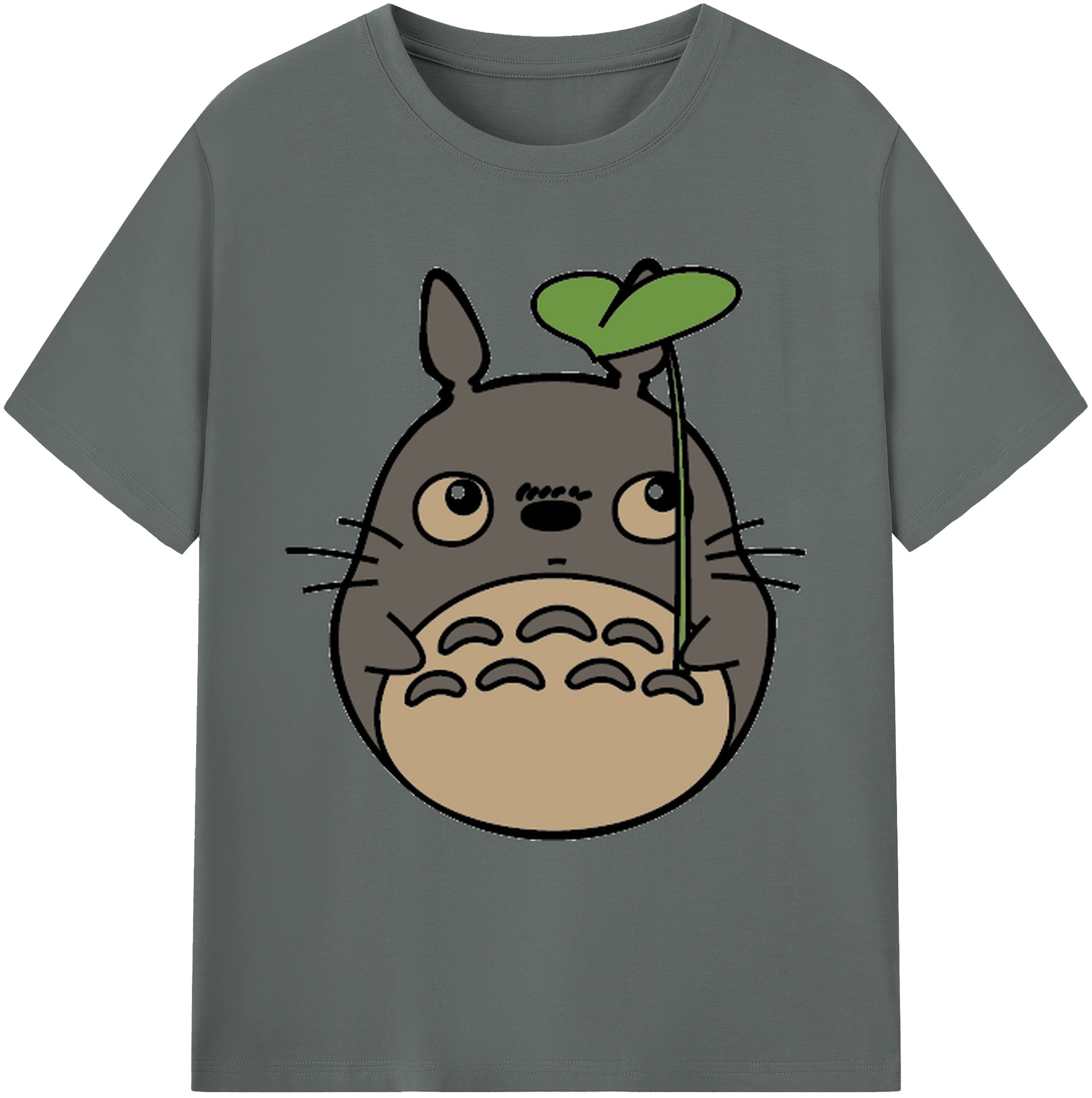 （画像用） となりのトトロ 草壁メイ 草壁サツキ My Neighbor Totoro Satsuki Kusakabe Mei Kusakabe 綿100％ メンズ半袖Tシャツ｜肌触りやわらか＆通気性